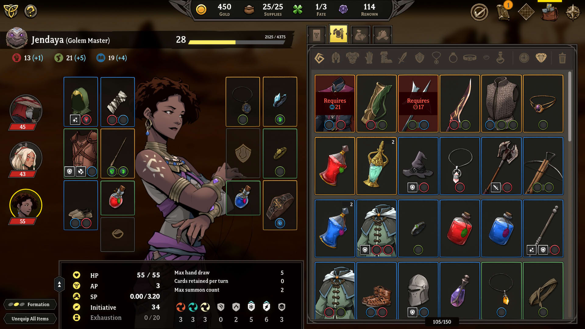 Screenshot for Gordian Quest