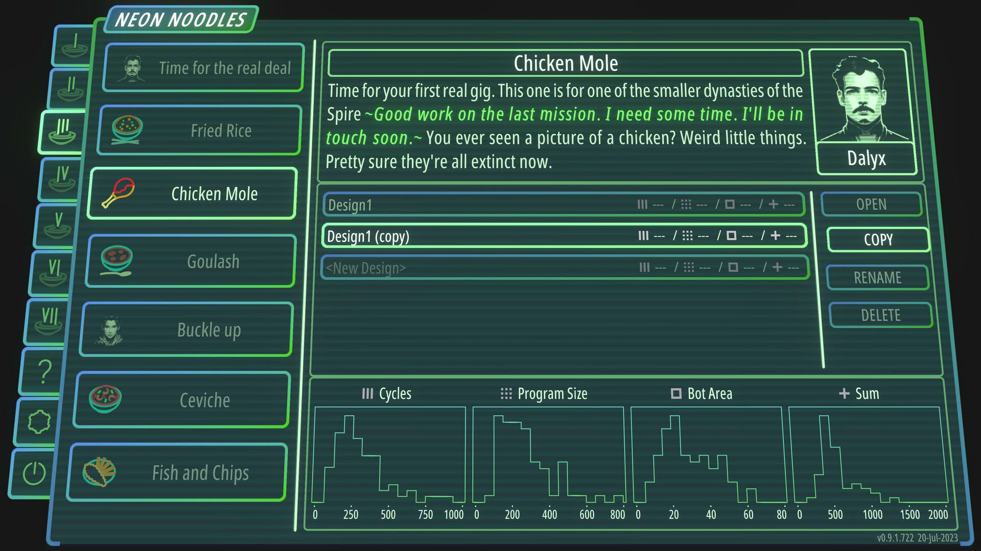 Screenshot for Neon Noodles: Cyberpunk Kitchen Automation