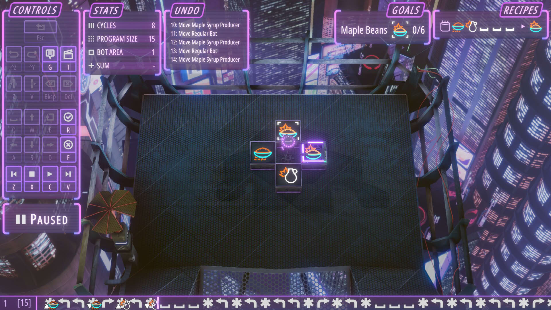 Screenshot for Neon Noodles: Cyberpunk Kitchen Automation