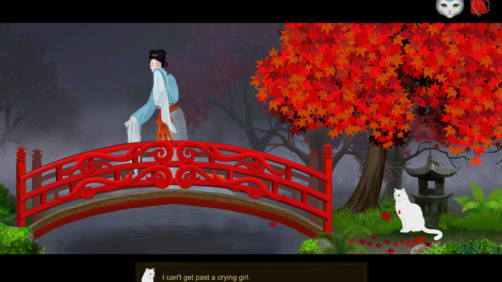 Screenshot for Cat and Ghostly Road