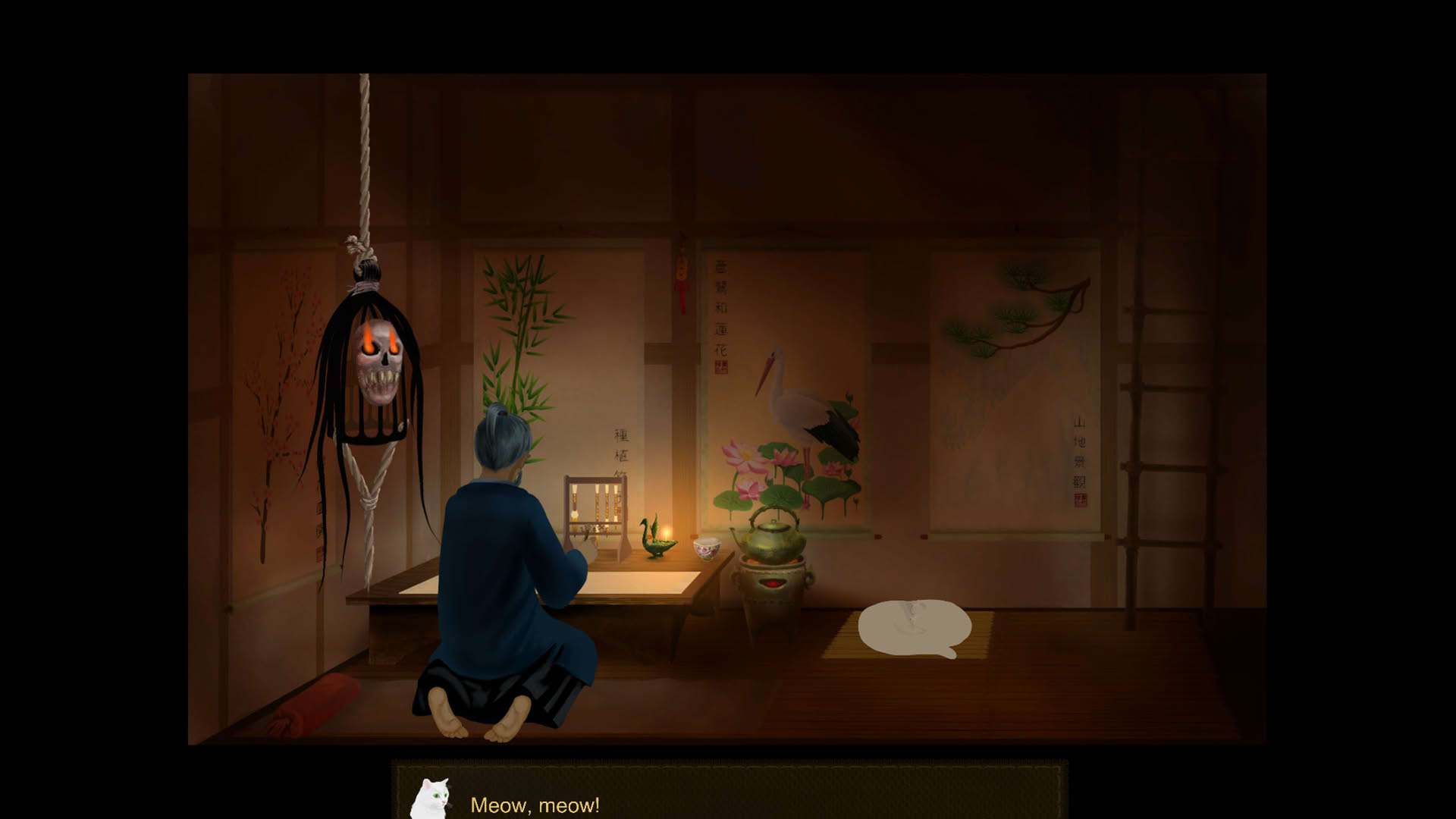Screenshot for Cat and Ghostly Road