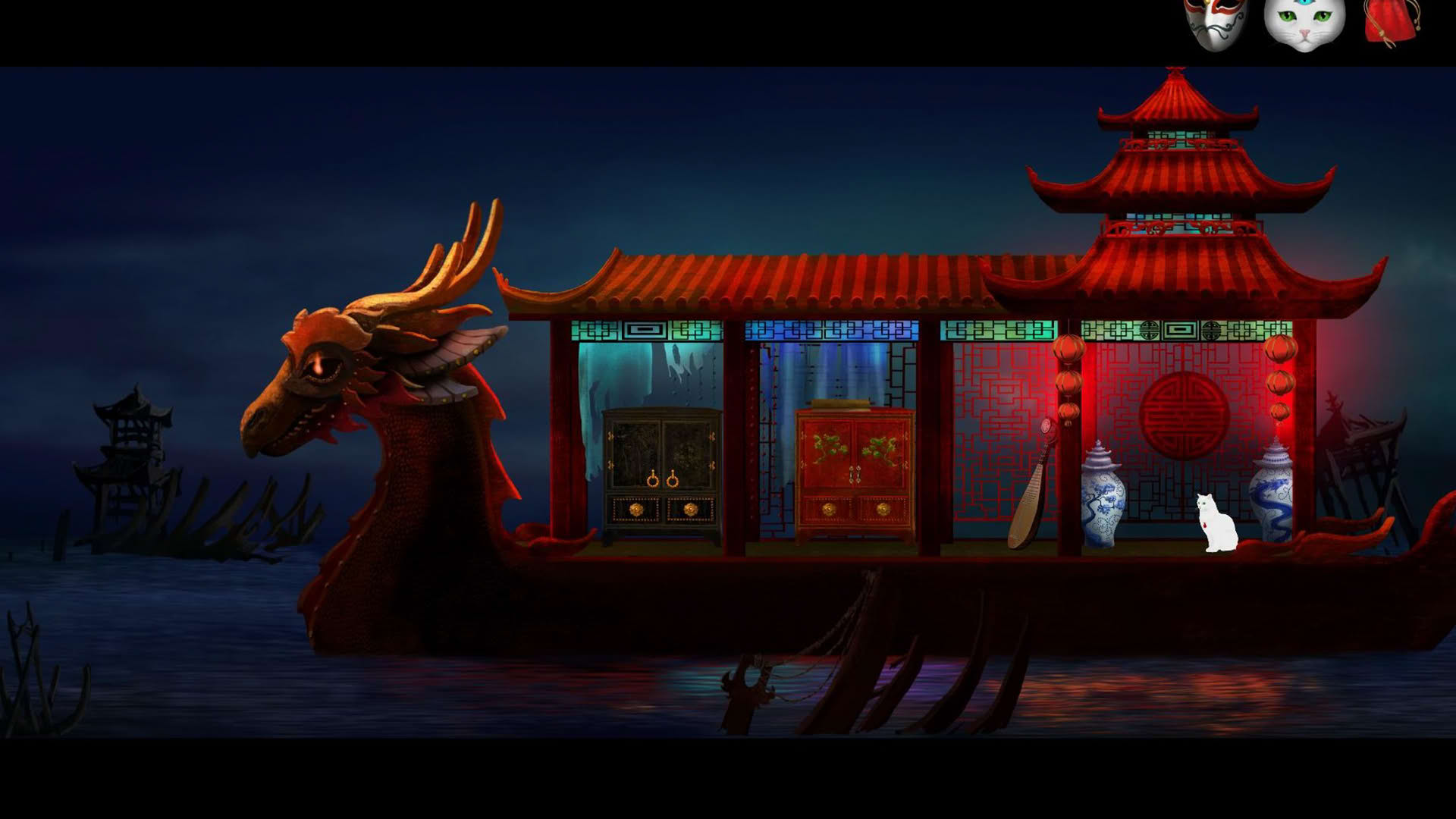 Screenshot for Cat and Ghostly Road