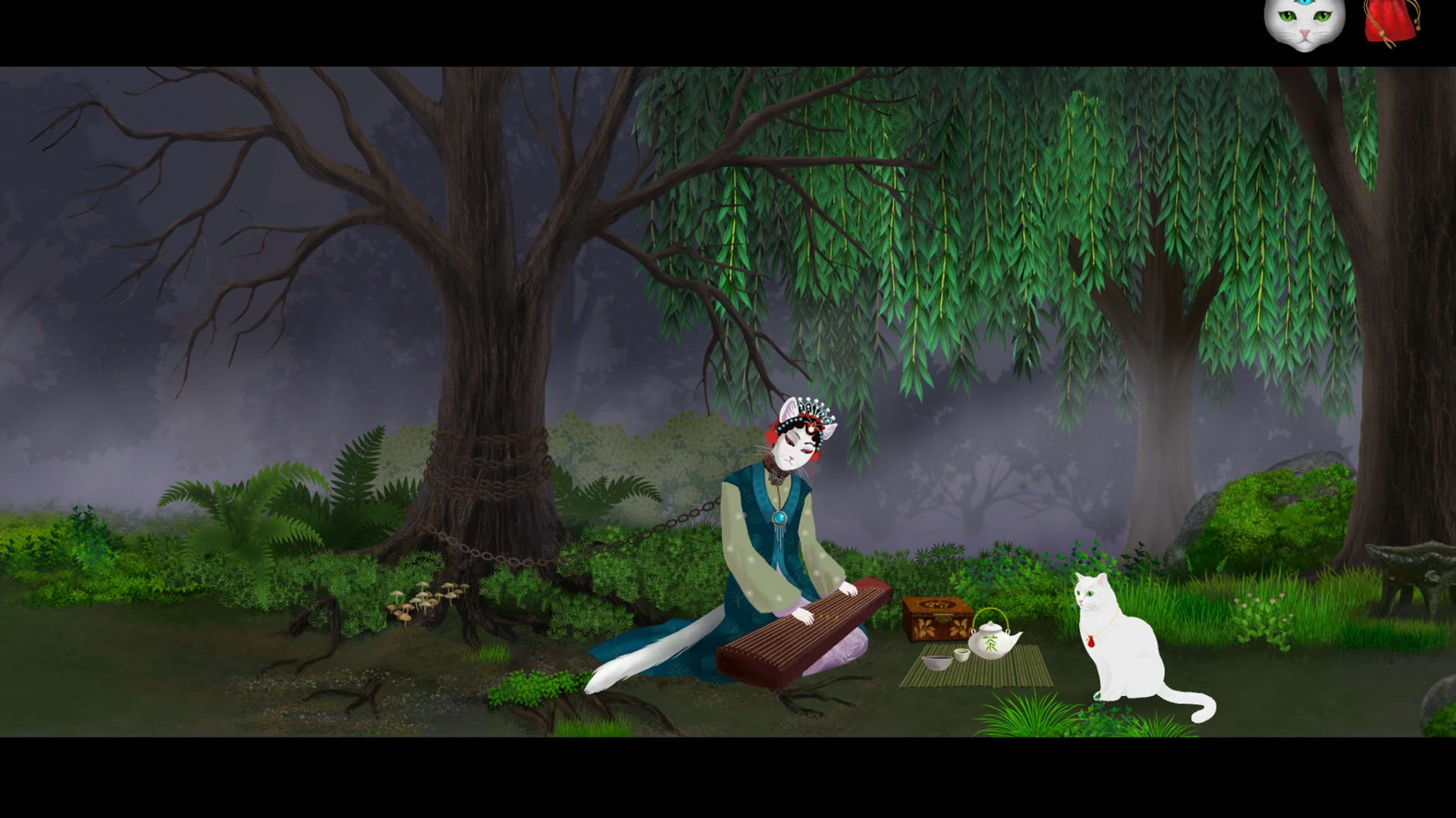 Screenshot for Cat and Ghostly Road