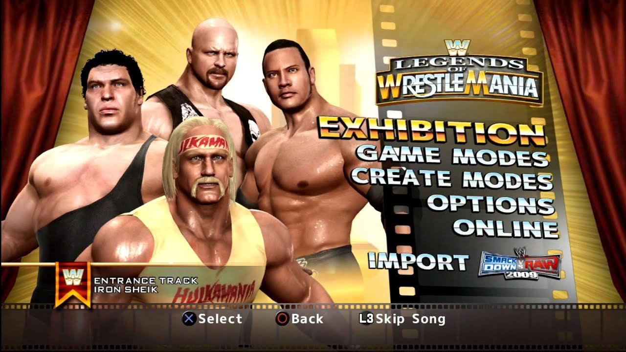 WWE Legends of WrestleMania -- Gameplay (PS3)