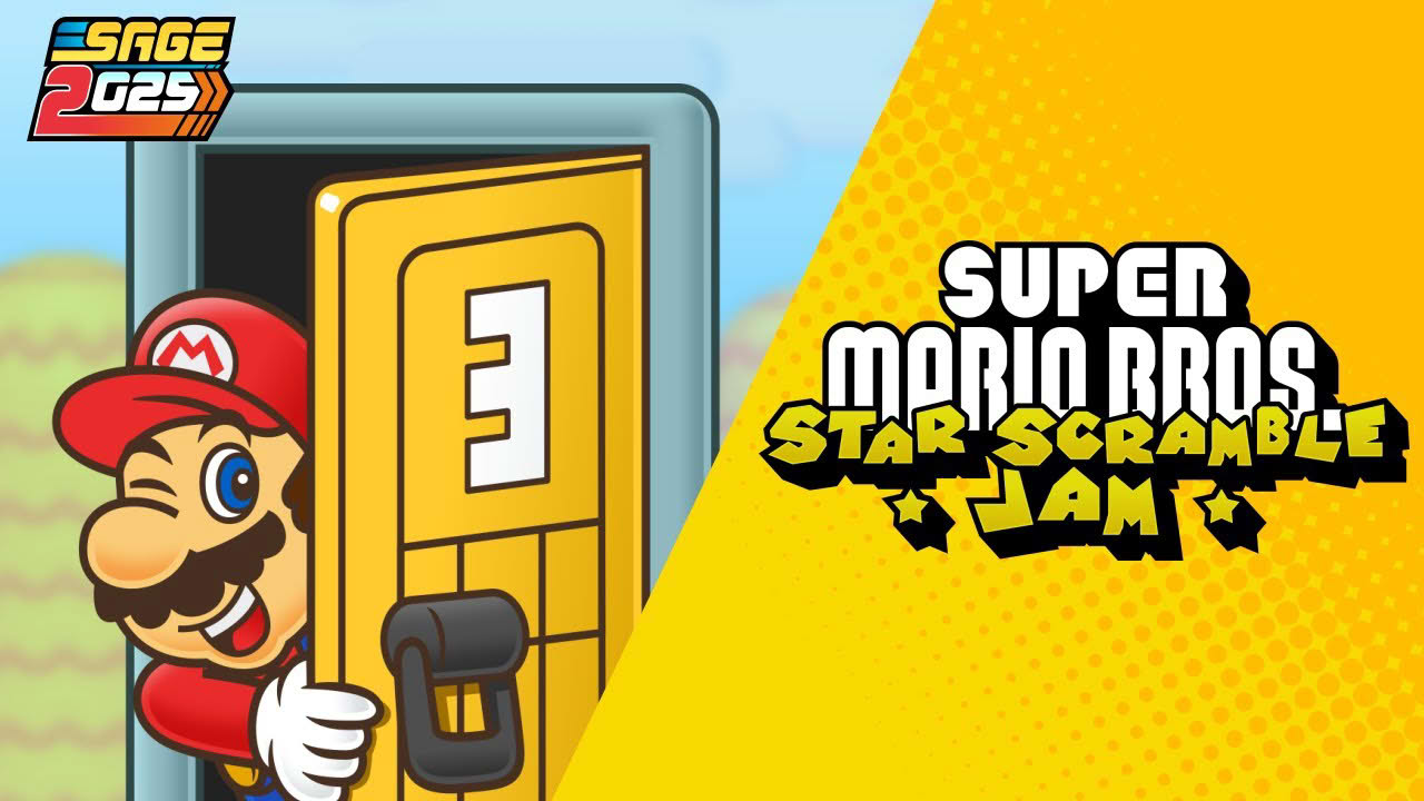 Super Mario Star Scramble Jam - DEMO Sage 2025 Trailer
