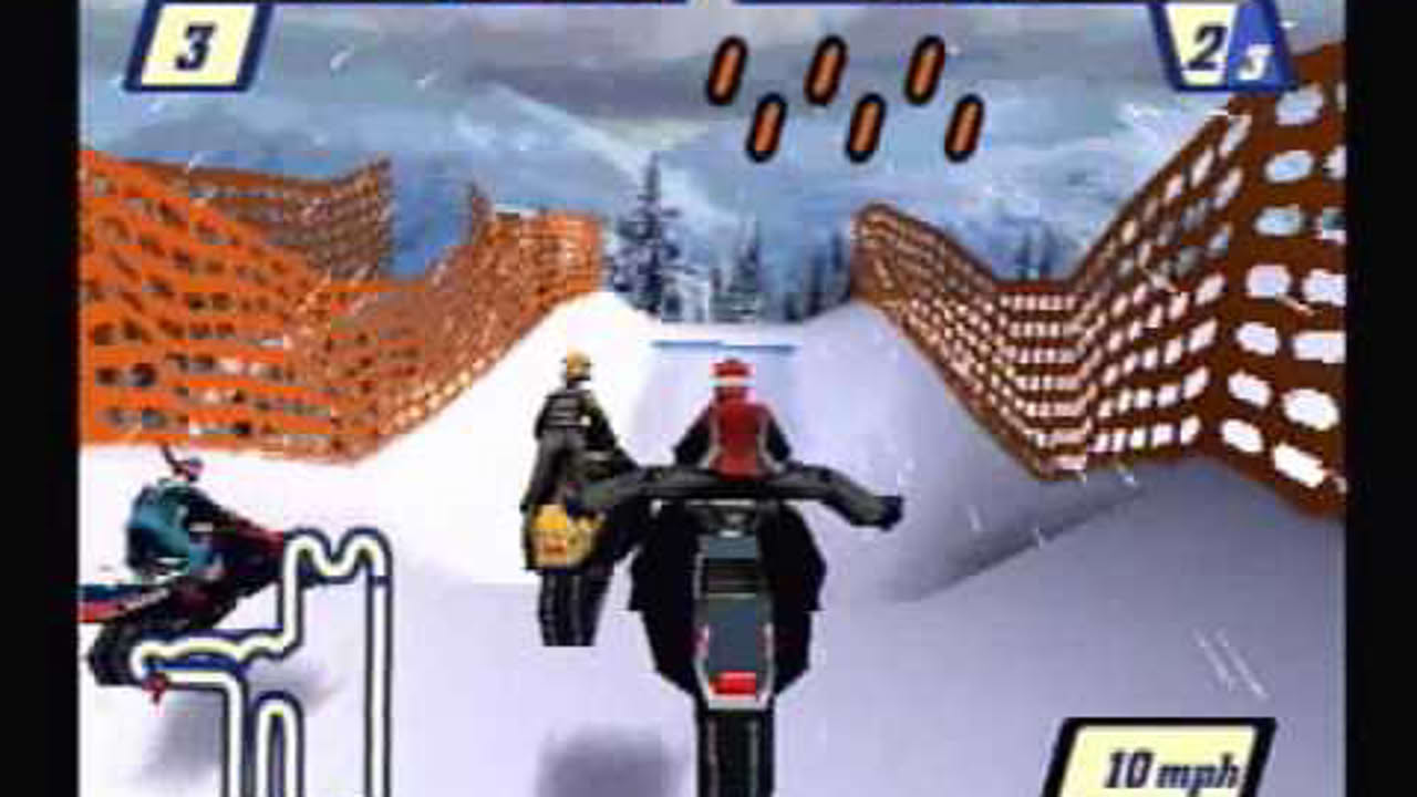 Sled Storm (PS1) Gameplay