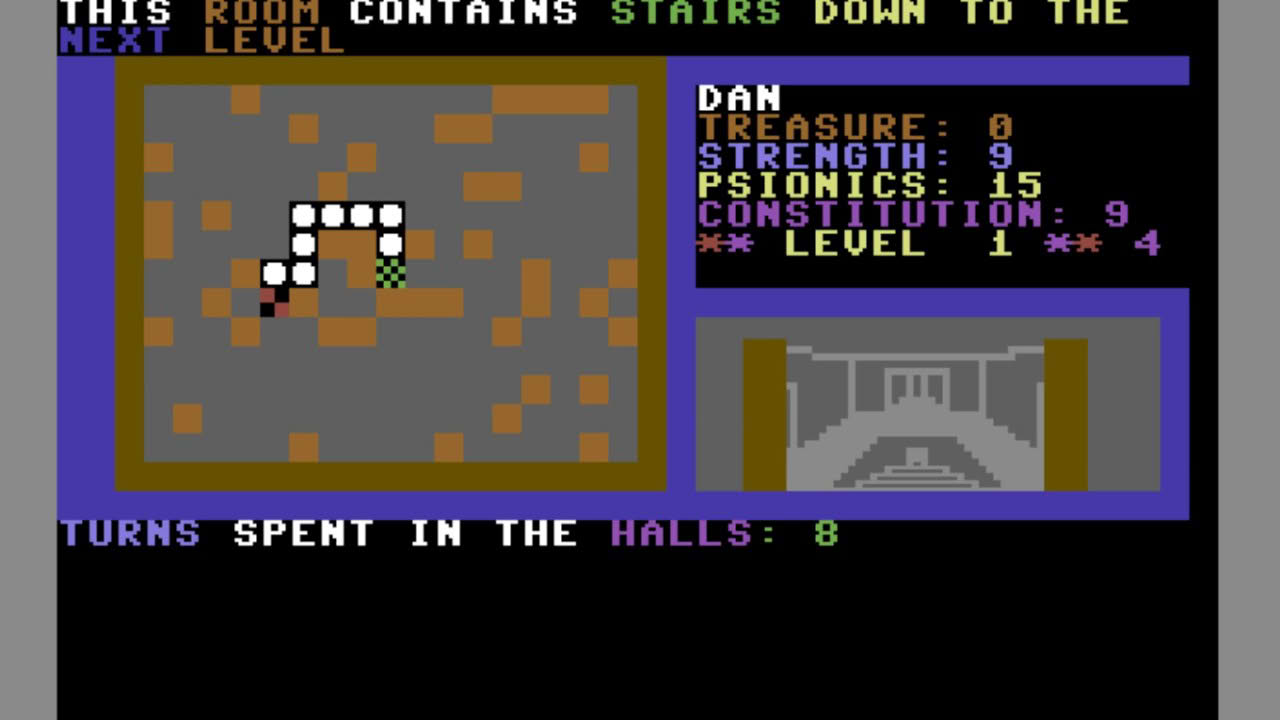 C64 Game: Halls of Death