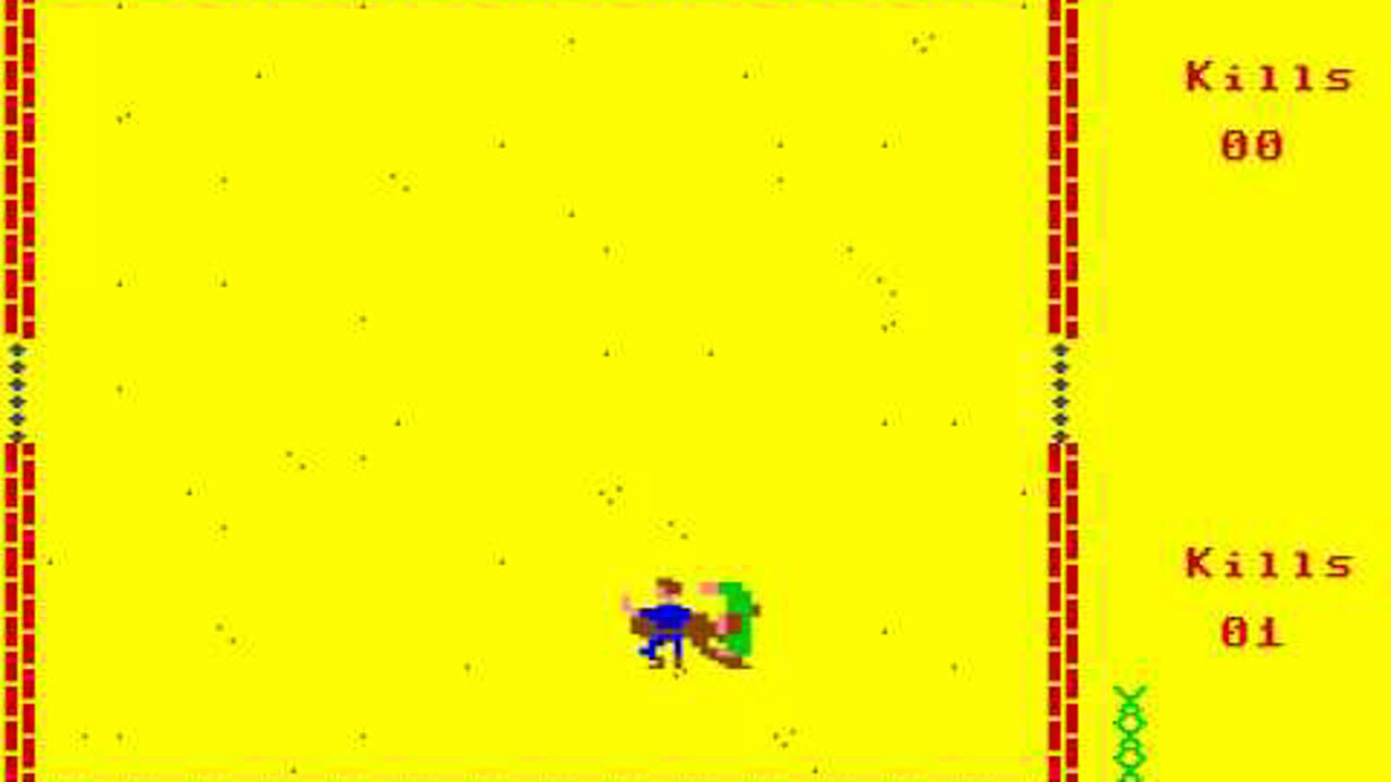 C64 Shitplay - Gladiator (1986, Keypunch Software)