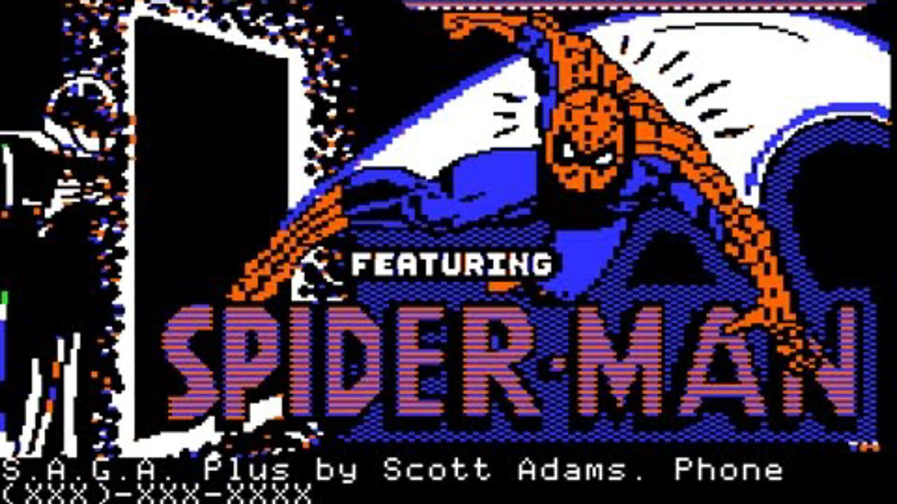 Questprobe: Spider-Man walkthrough/longplay (Apple II - Adventure International)