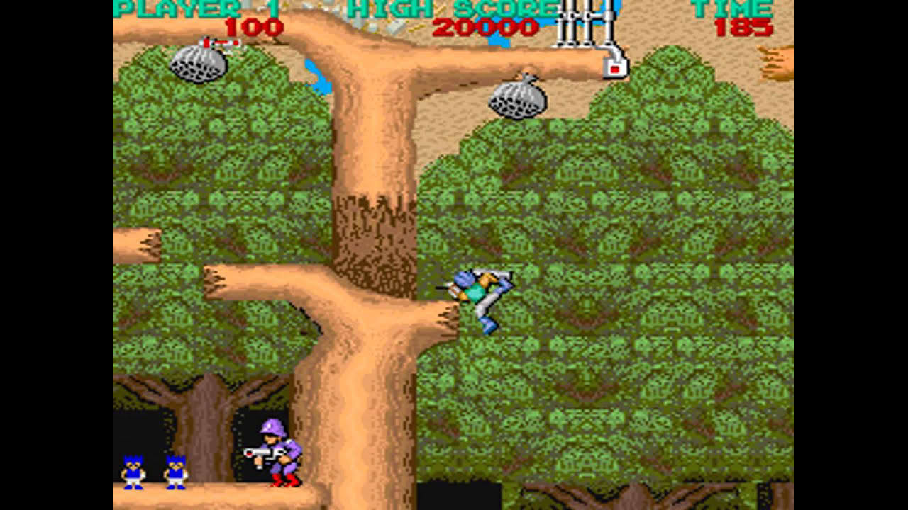 Bionic Commando (Euro) [MAME] [shortplay]