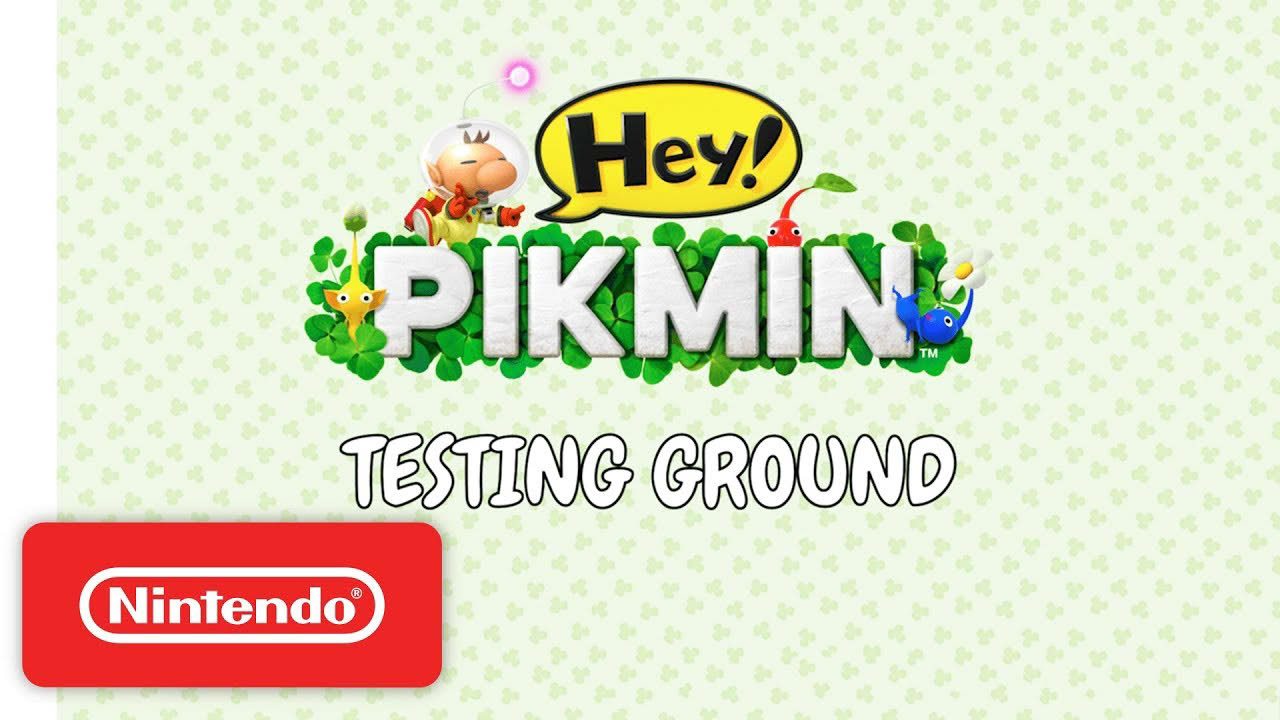 Hey! PIKMIN: Testing Ground - Nintendo 3DS