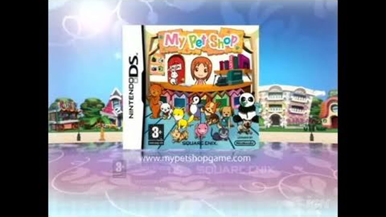 My Pet Shop Nintendo DS Trailer - Care Trailer