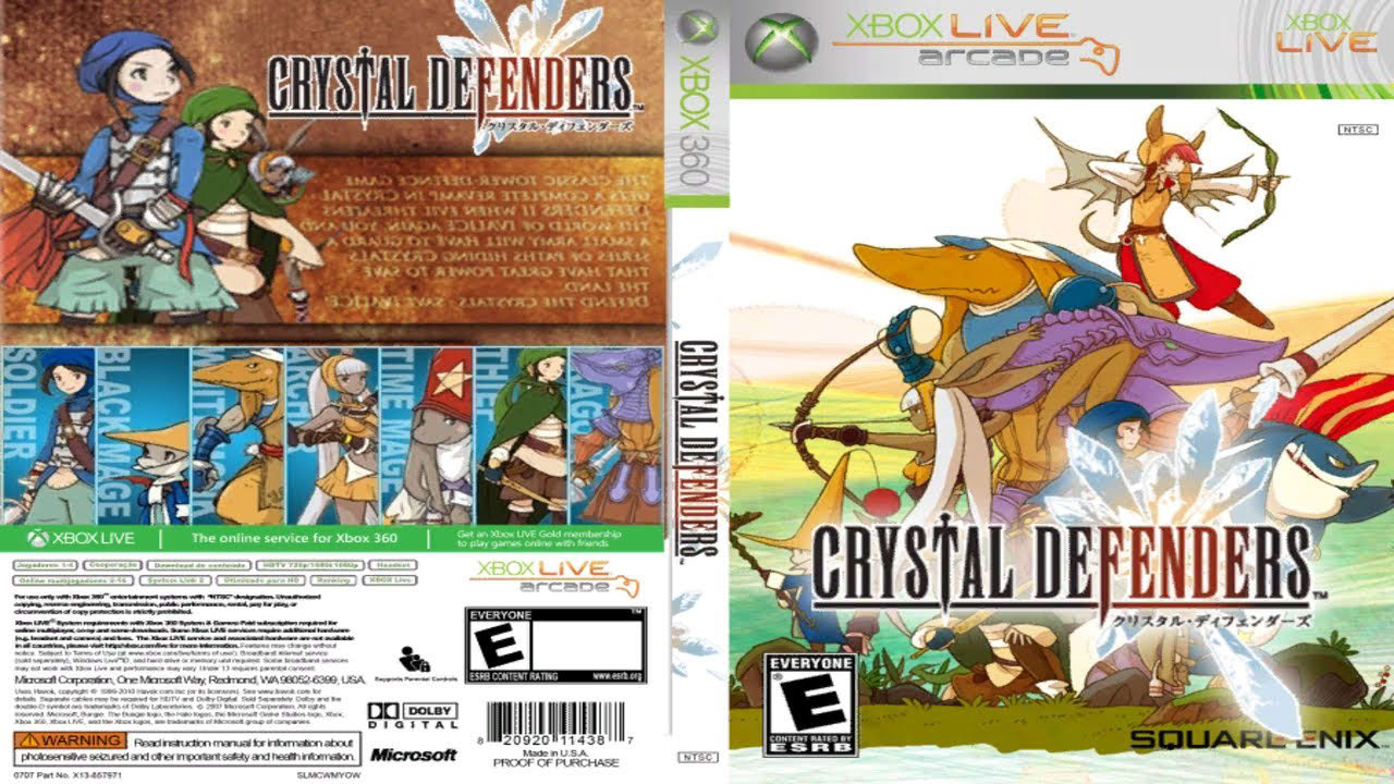 Crystal Defenders (2008)  - Full Gameplay | XBOX 360 ARCADE  |   UHD | 4K |