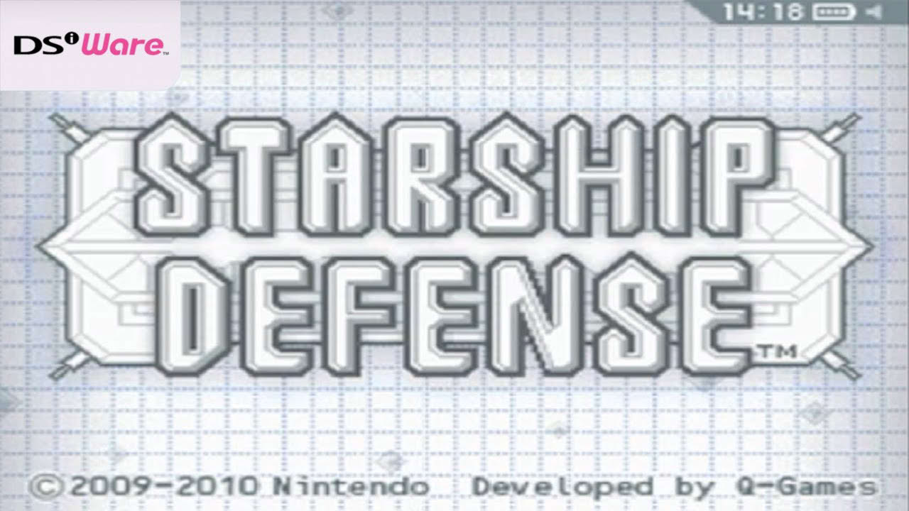 Starship Defense (DSiWare Gameplay)