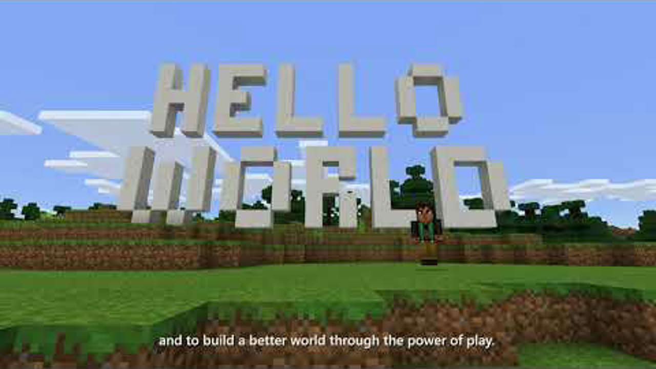 Welcome to Minecraft Education