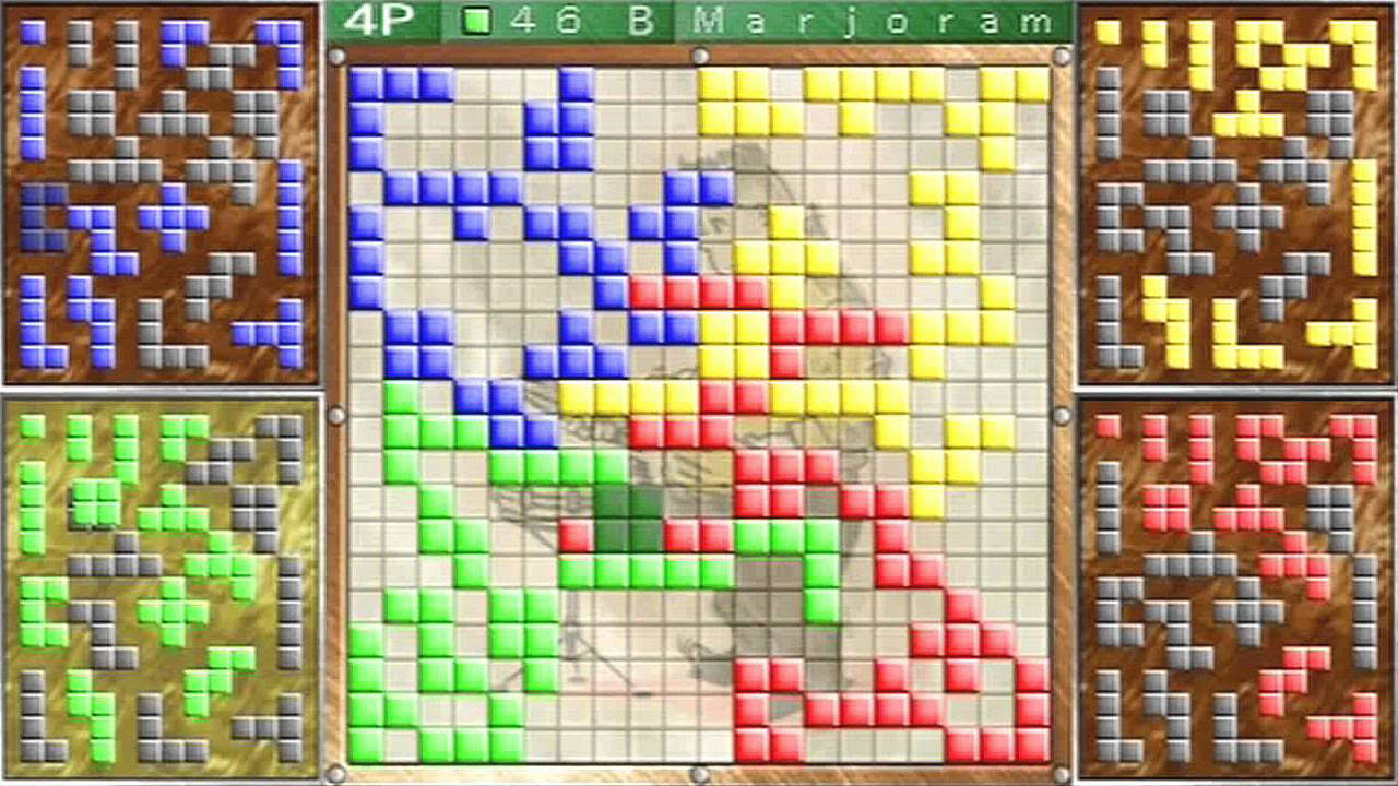Blokus Portable: Steambot Championship Game Sample - PSP