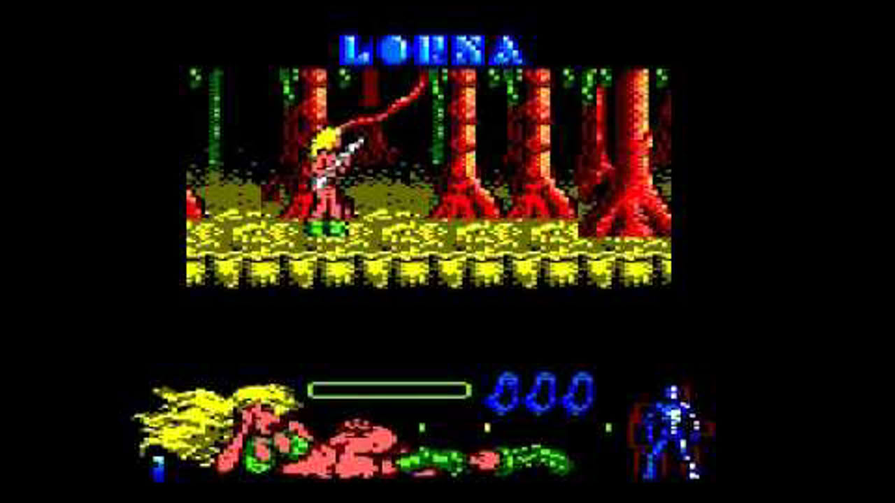 Lorna (Topo Soft) (1990) (Amstrad CPC)
