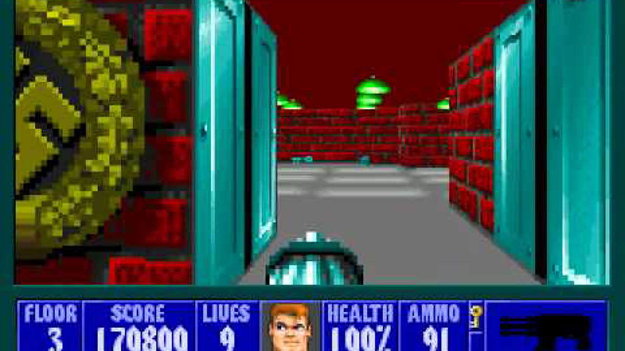 Wolfenstein 3D Full Playthrough (DOS)