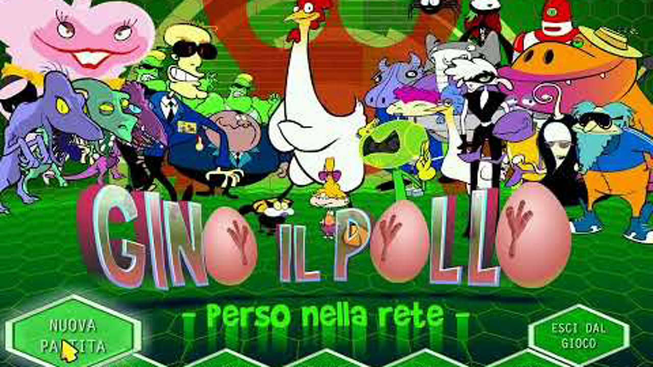 Gino Il Pollo -Perso Nella Rete- Full Gameplay ITA No Commentary PC Avventura Grafica