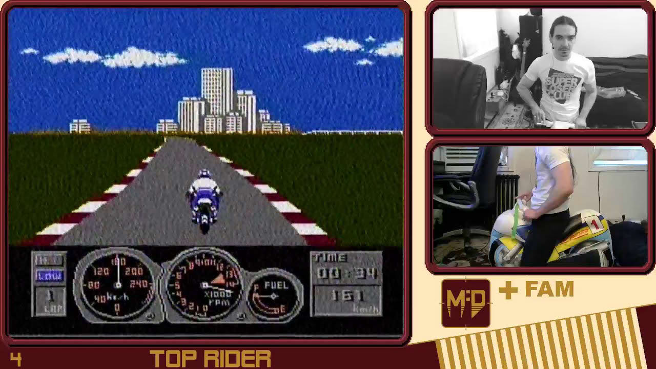 Famicom #4 | Top Rider | Mission: Destroy