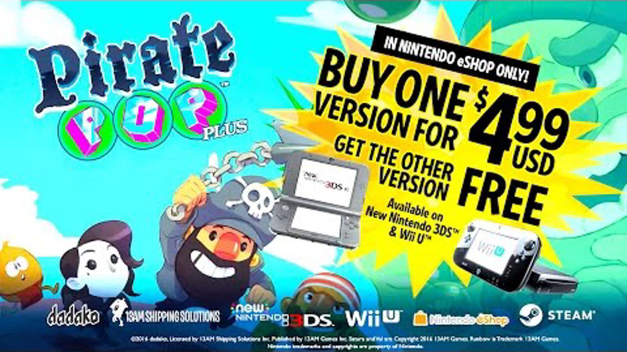Pirate Pop Plus - Launch Trailer