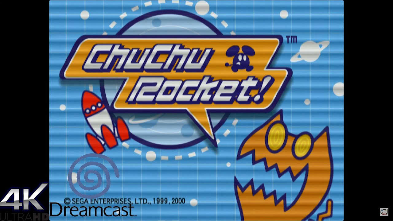 (4K 60fps) Dreamcast Longplay - ChuChu Rocket Normal Mode.