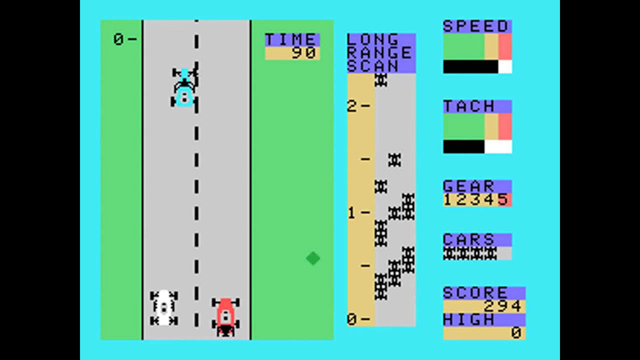 Driving Demon - TI-99/4A Home Computer (US) [MESS] [shortplay]