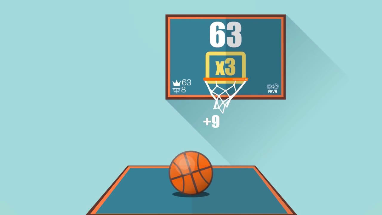 Basketball FRVR - Video Gameplay