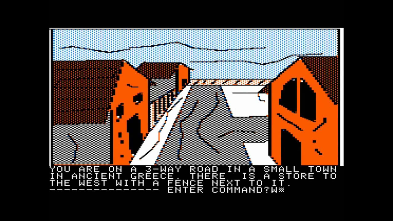 Hi-Res Adventure #4: Ulysses and the Golden Fleece for the Apple II