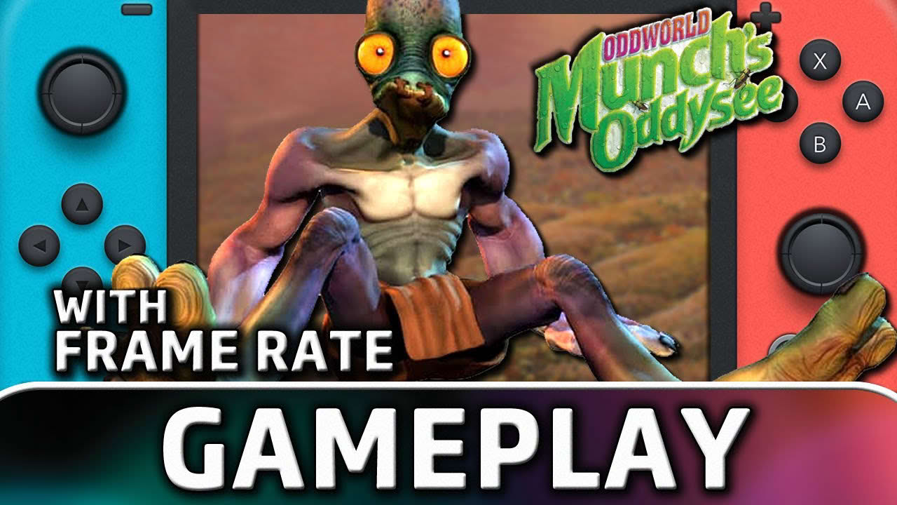 Oddworld: Munch's Oddysee | Nintendo Switch Gameplay & Frame Rate