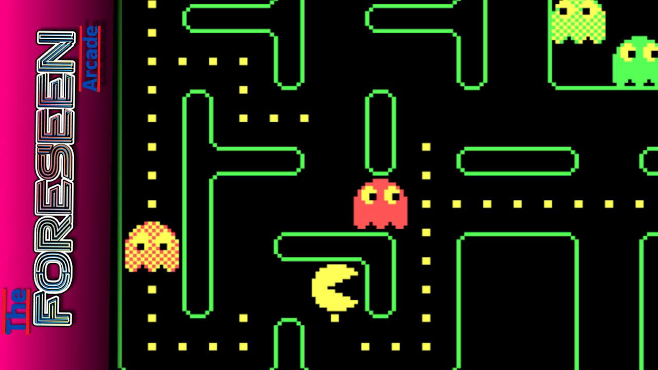 PC-Man - MS-DOS Gameplay (PC Booter)