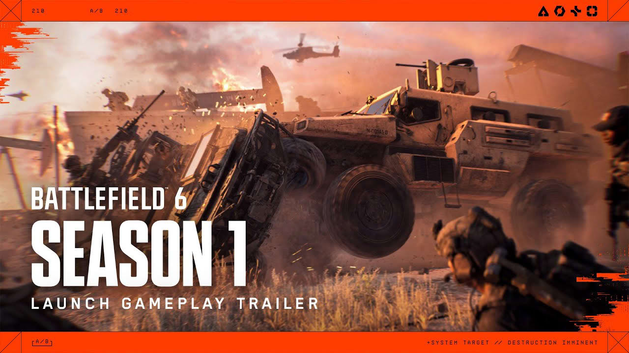 Battlefield 6 Season 1 Official Gameplay Trailer