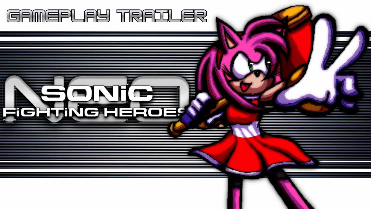 NEO SONiC FiGHTiNG HEROES // AMY GAMEPLAY TRAiLER