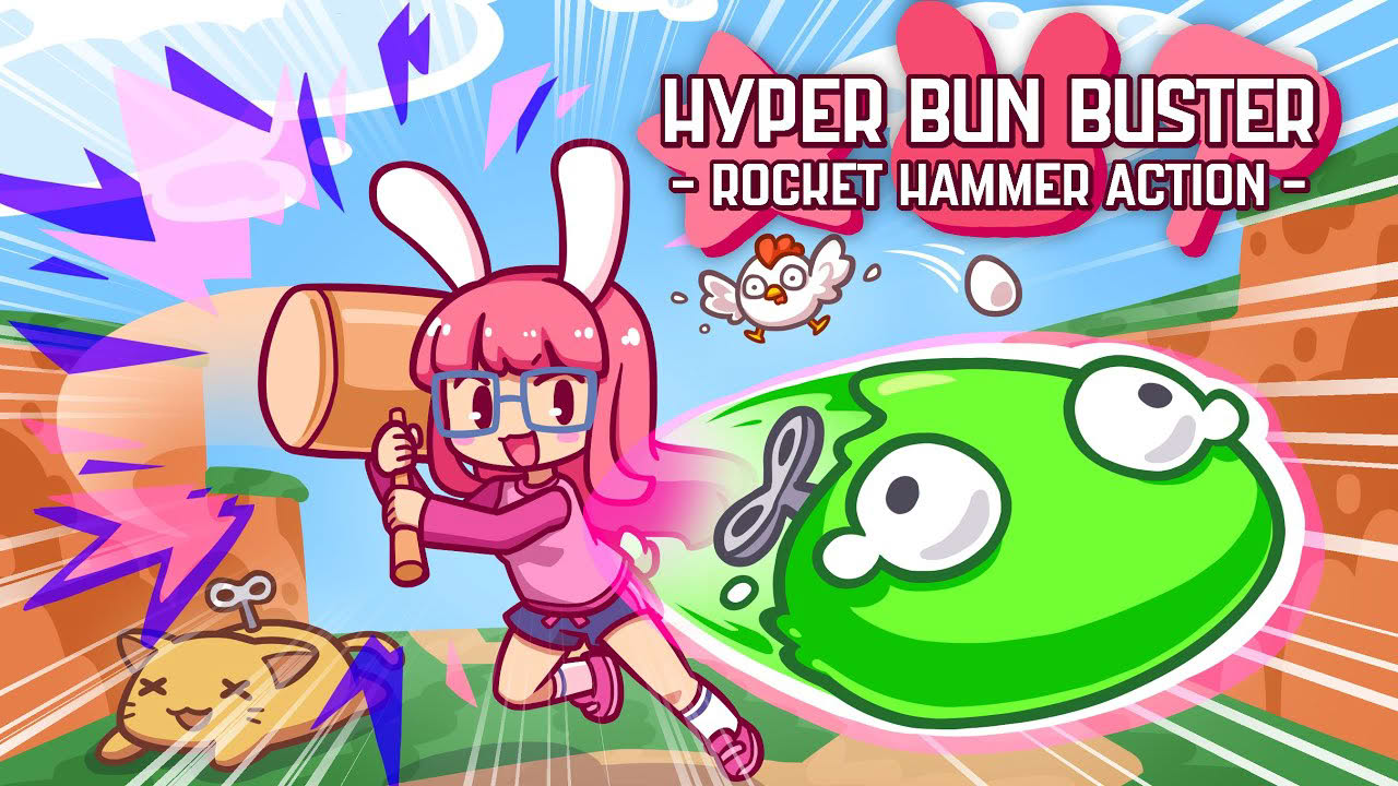 Hyper Bun Buster: Rocket Hammer Action - Announcement Trailer