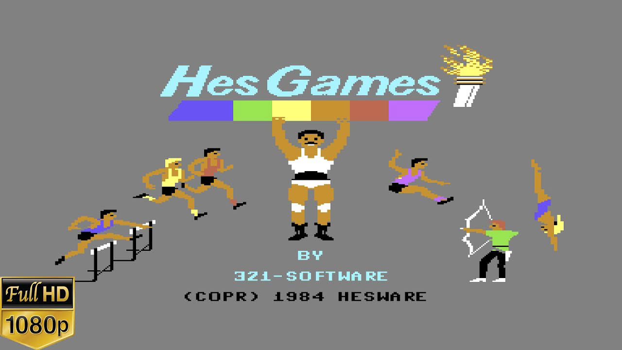 Hes games - C64 full playthrough
