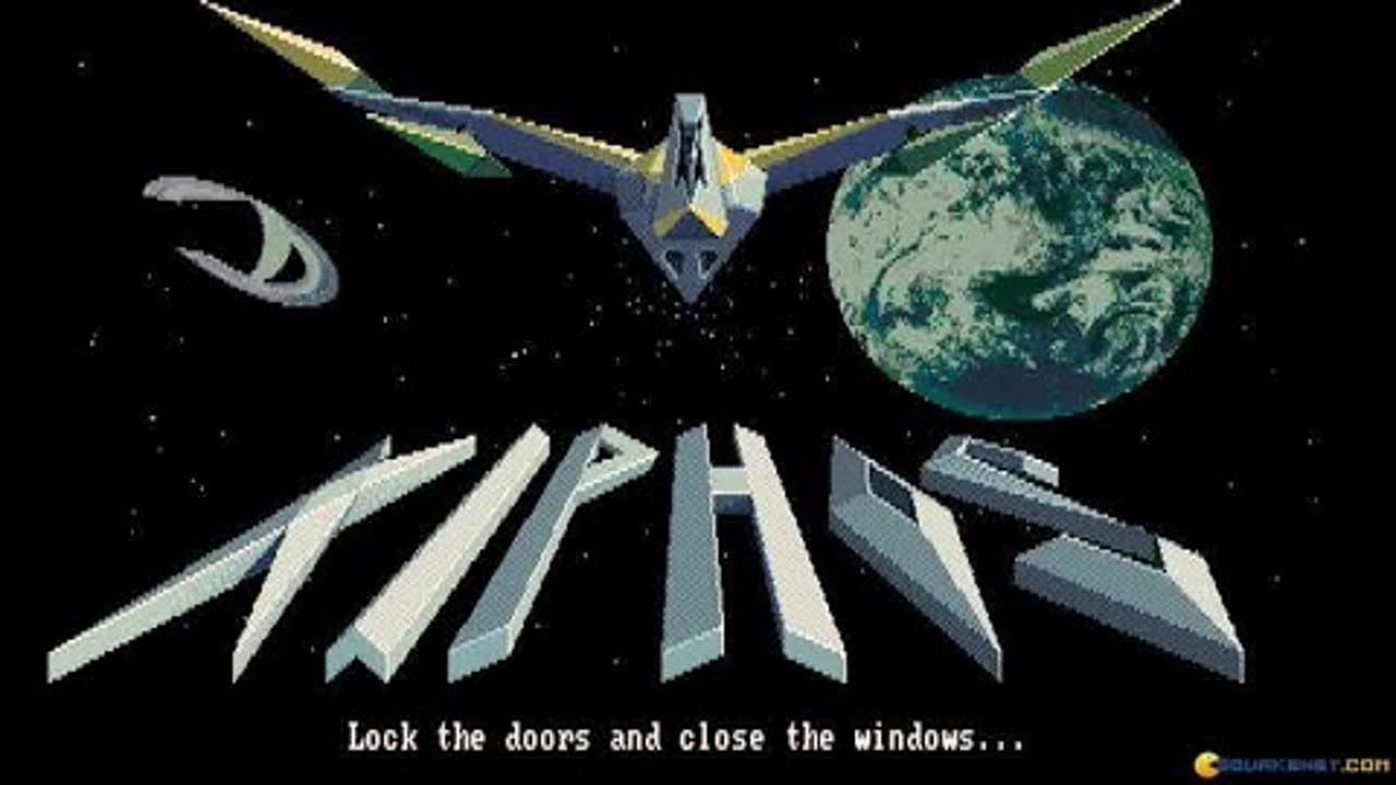 Xiphos gameplay (PC Game, 1990)