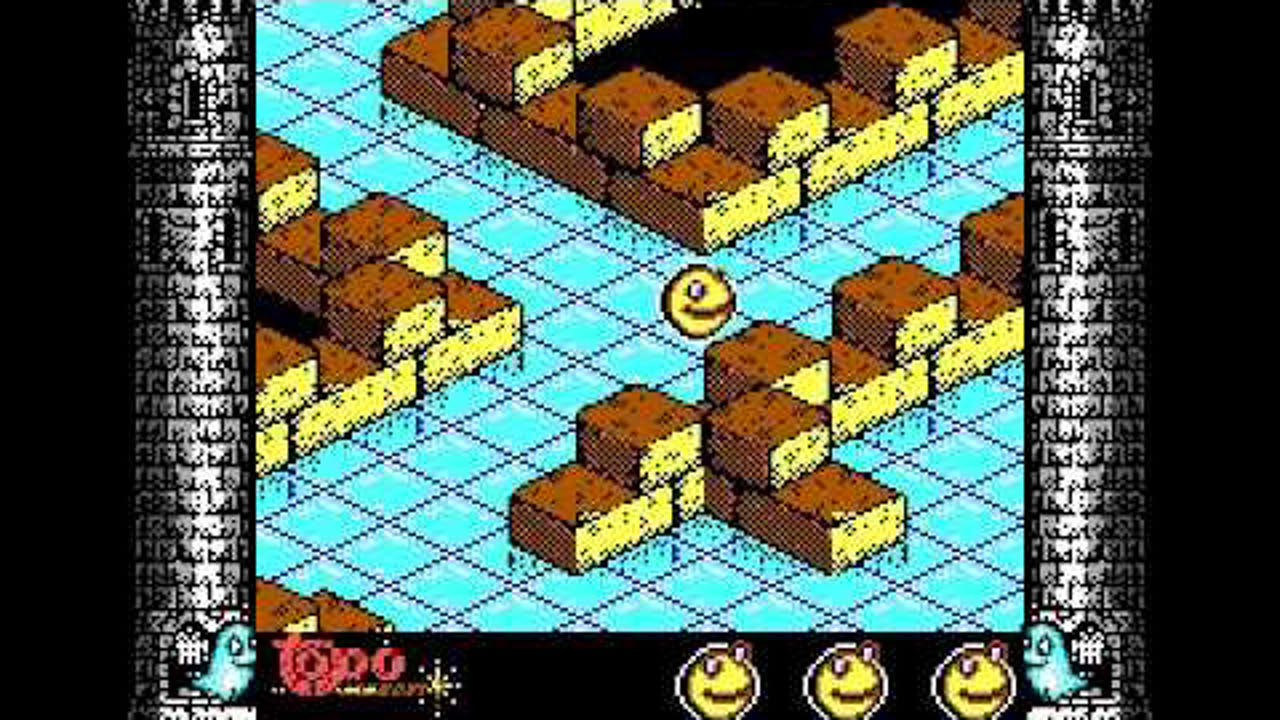 Mad Mix 2: En el Castillo de los Fantasmas (Topo Soft 1990) - PC DOS (EGA)