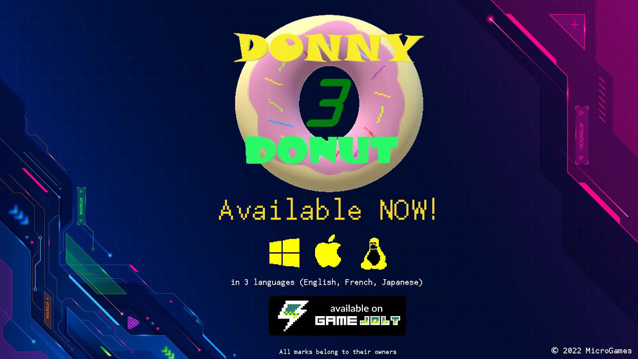 Donny Donut 3 | Release Trailer