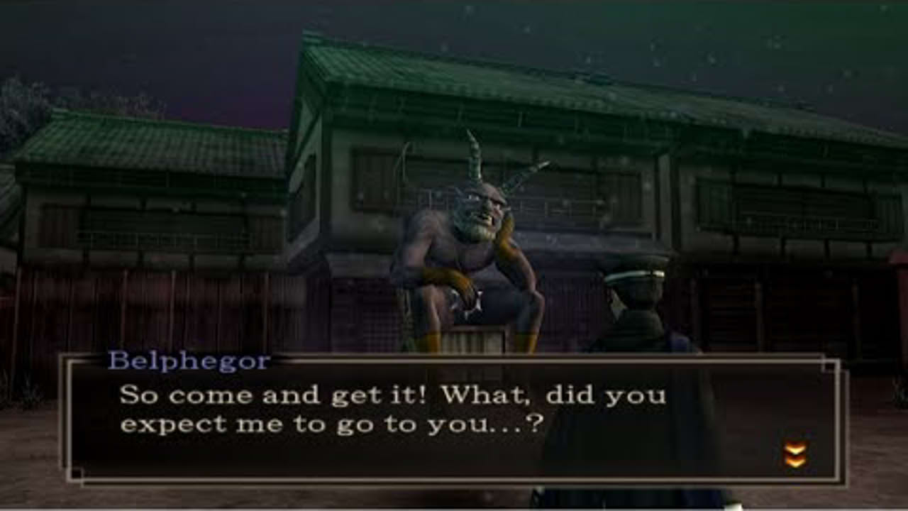 Shin Megami Tensei Devil Summoner 2 Raidou Kuzunoha vs King Abaddon Boss Belphegor [KING]