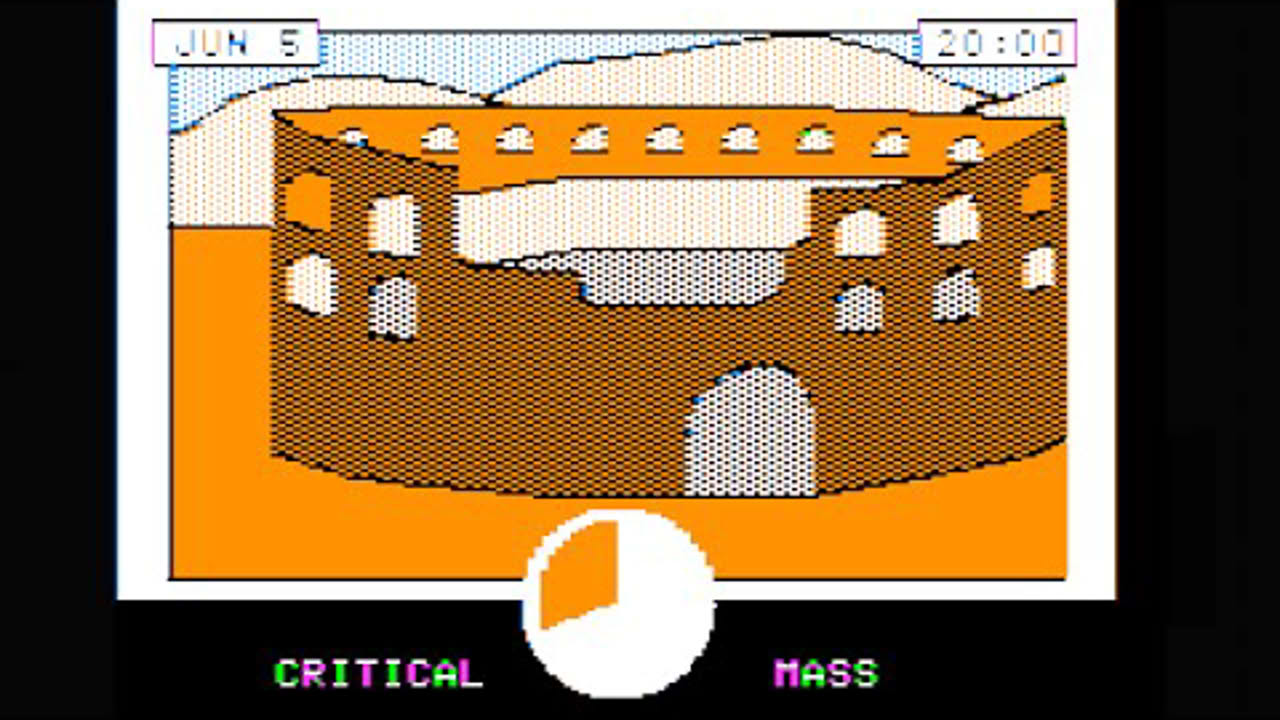 Critical Mass walkthrough/longplay (Apple II - Sirius software)