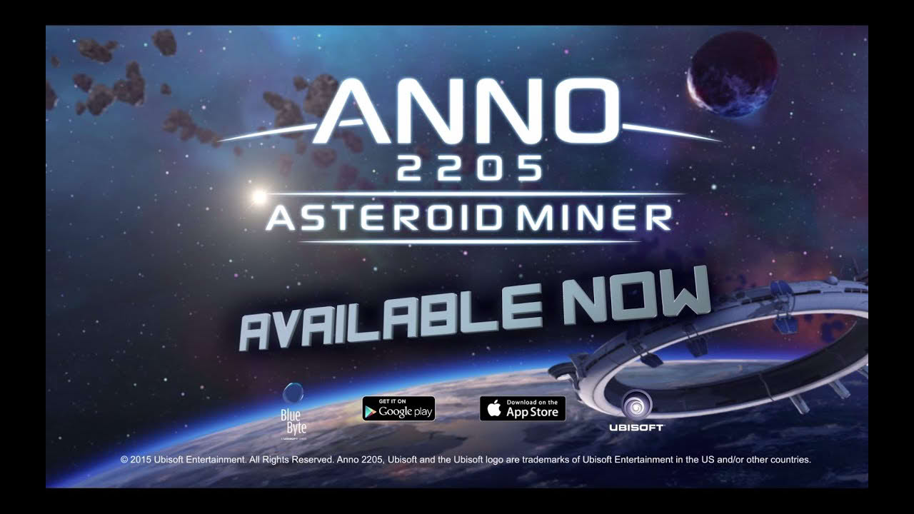 Anno 2205: Asteroid Miner - Launch Trailer [INT]