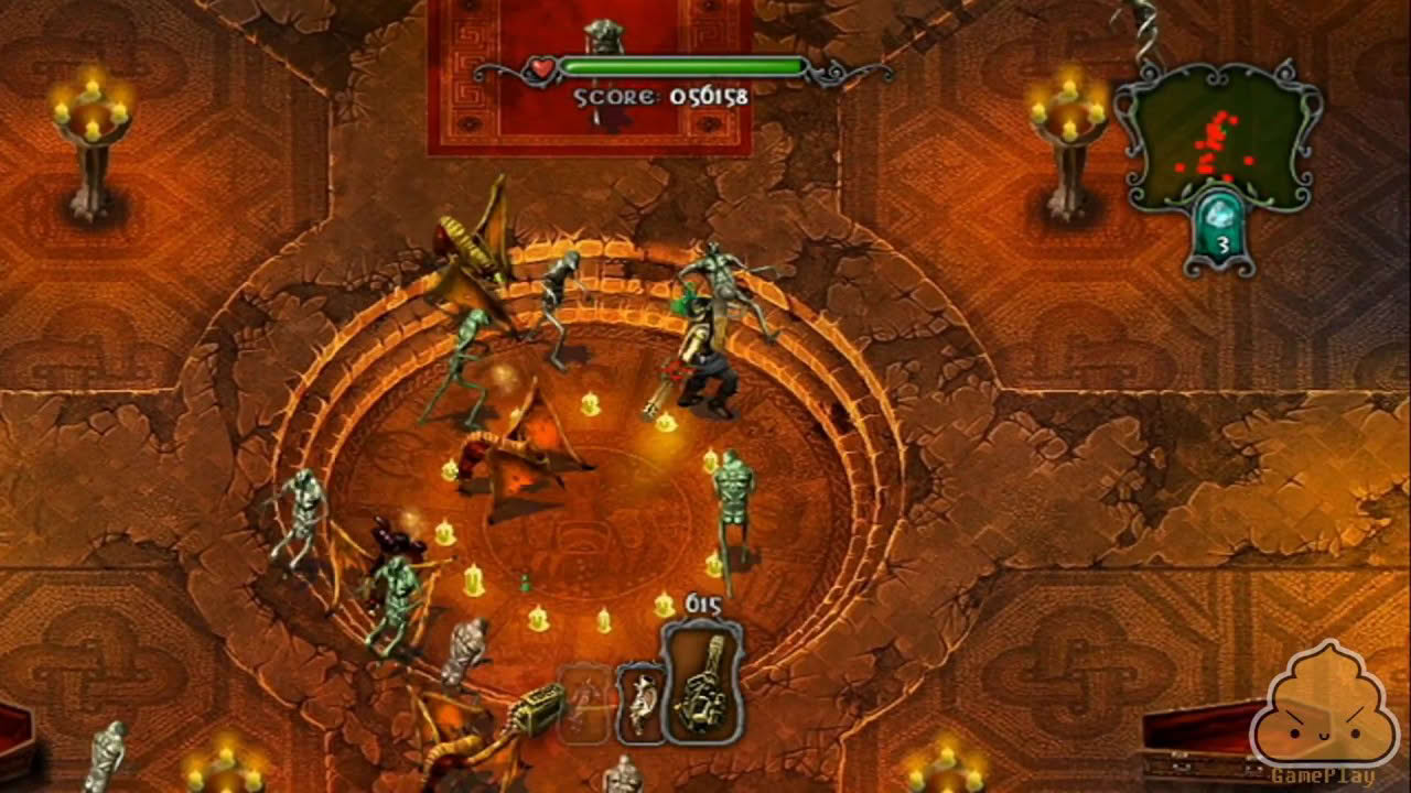 Dracula Undead Awakening - WiiWare - Gameplay
