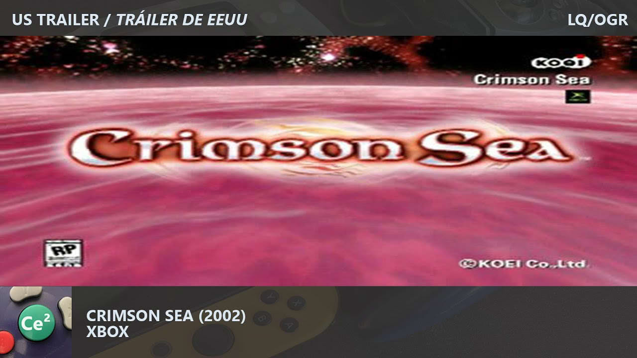 Crimson Sea | Xbox | 2002 | Video Game US Trailer | LQ/OGR