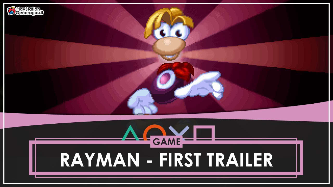 PlayStation - Rayman 1 - First Official Trailer (1995)
