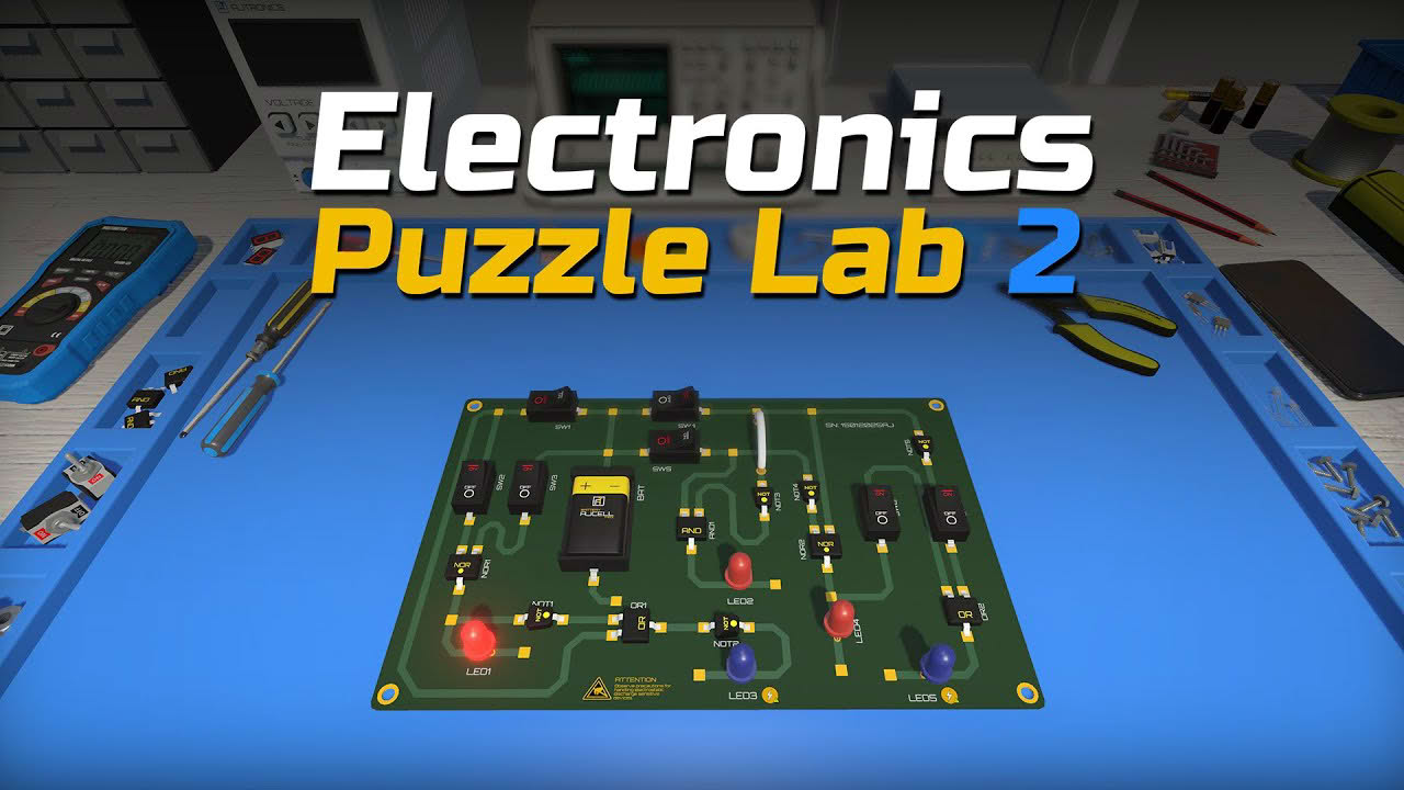 Electronics Puzzle Lab 2 Trailer (PlayStation, Switch, Xbox)