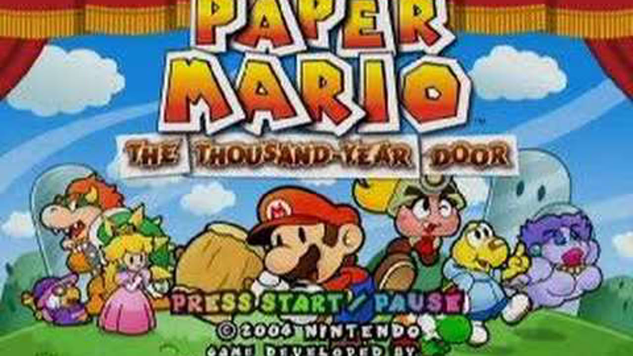GC Paper Mario: The Thousand Year Door - Intro