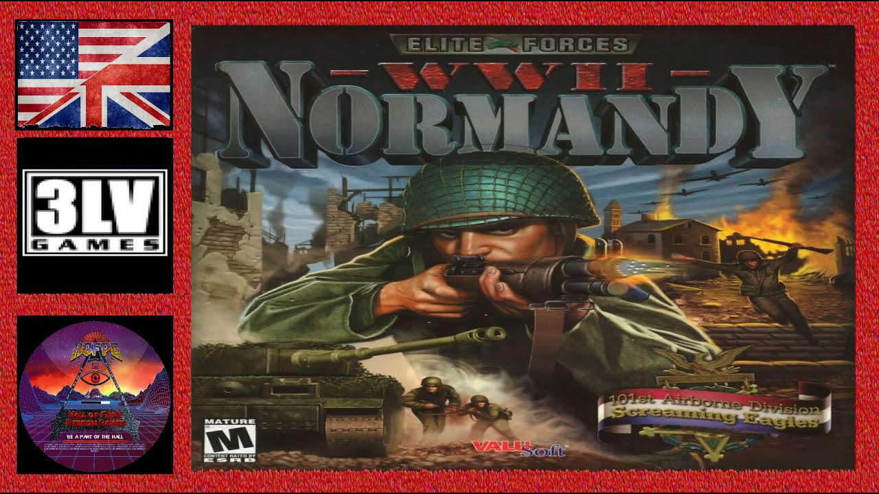 -WWII- - Normandy (2001) PC (Part 1/3) FPS Shooter Walkthrough