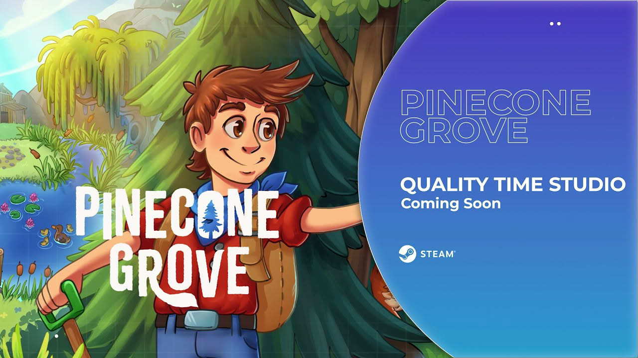 Pinecone Grove – RPG de Fazenda Aconchegante | Quality Time Studio | Mundo Gamer Showcase Set 2026