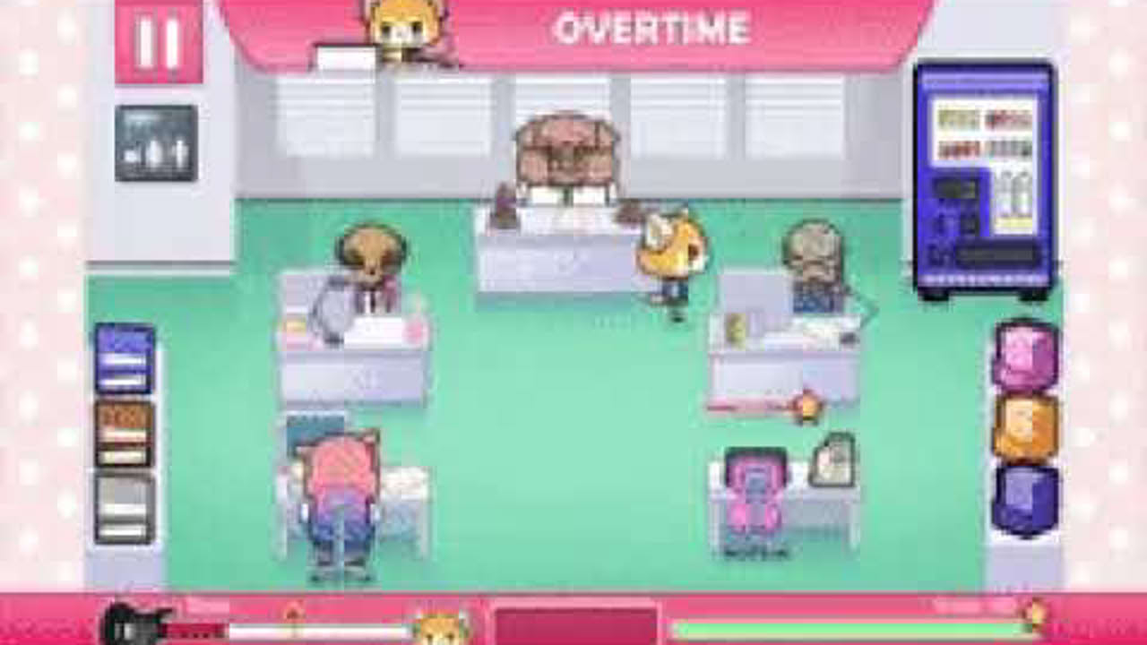 Aggretsuko Office Rush - Gameplay Footage