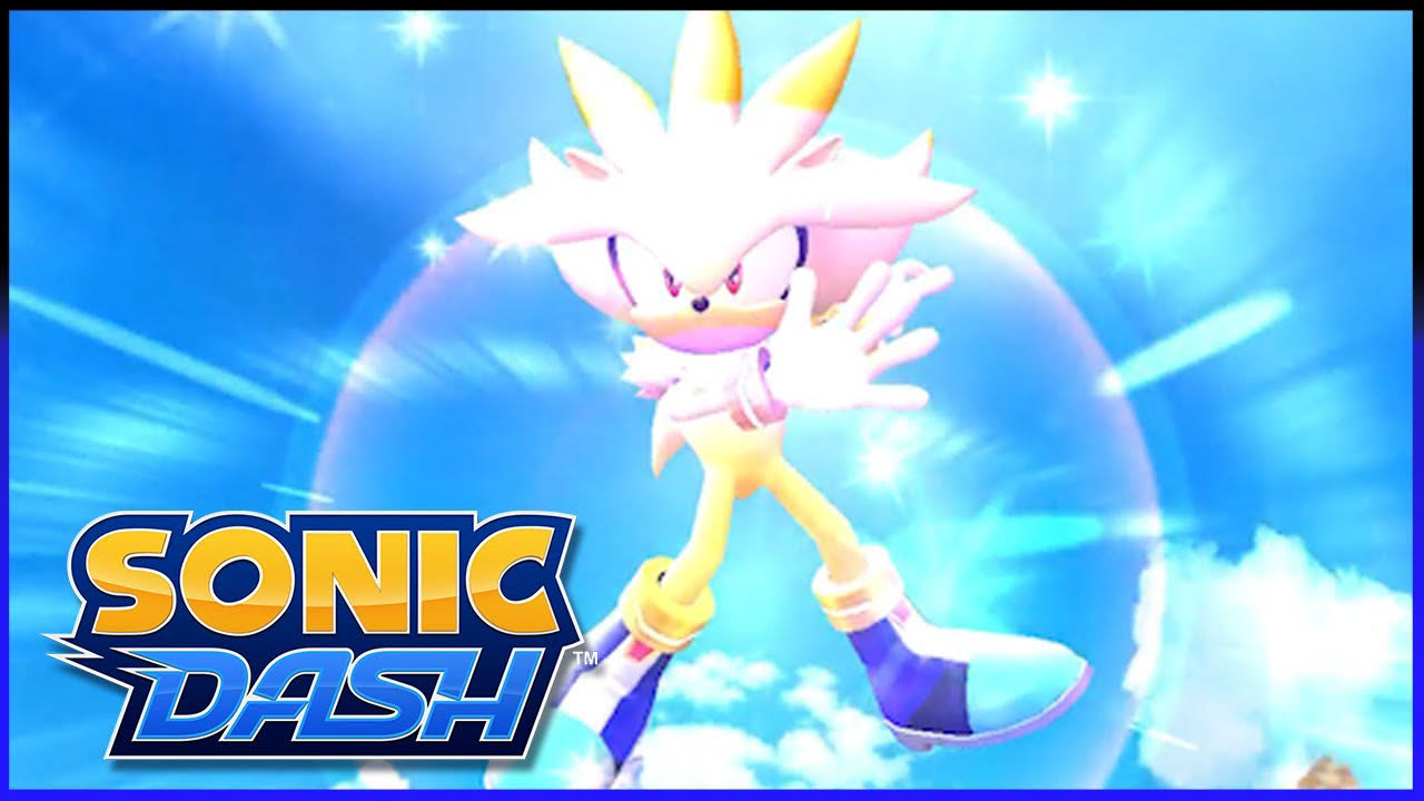 Sonic Dash - Super Silver Gameplay Showcase (MAX Level)